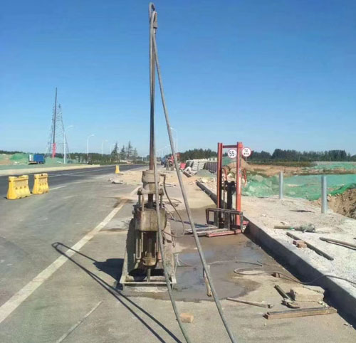 丹寨公路高聚物注浆加固